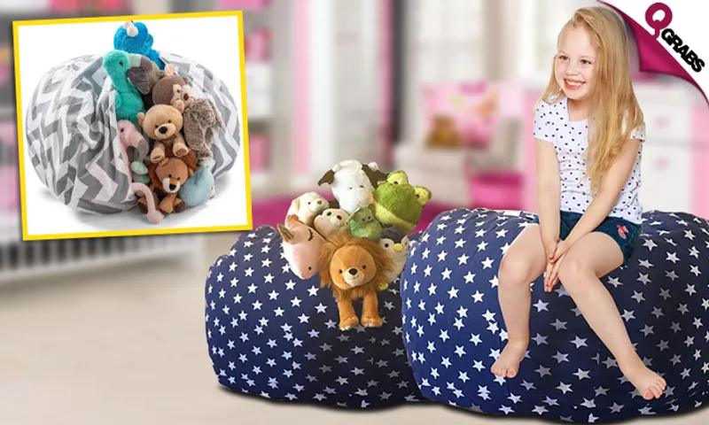 Plush Toy Storage Bean Bag!